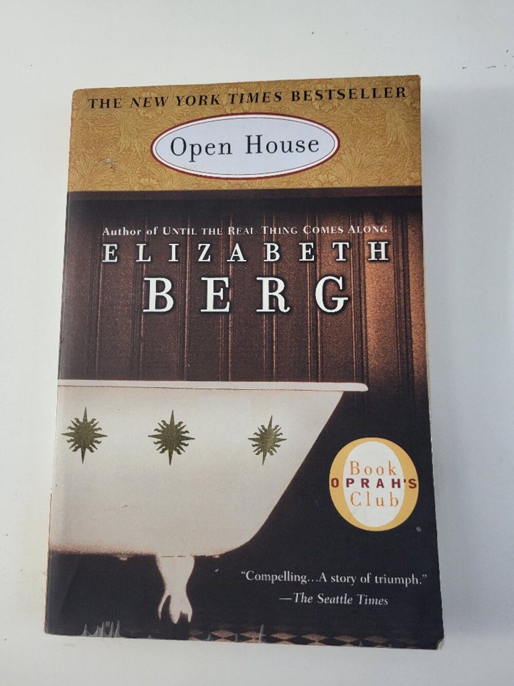 Elizabeth Berg Open House Paperback | Oprah's Book Club | NYT Bestseller